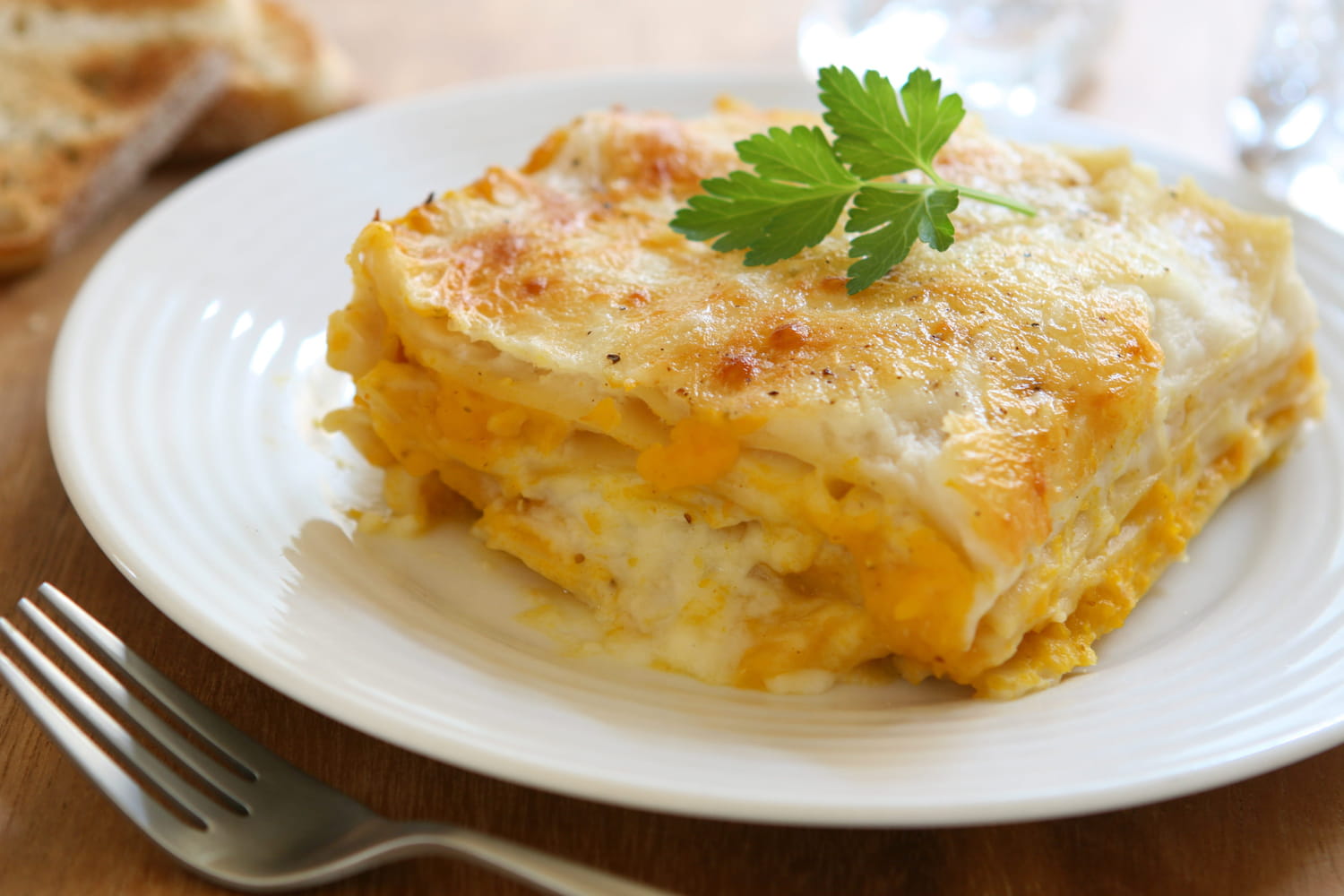 Sans béchamel, ces lasagnes bien crémeuses ont un vrai goût d'automne