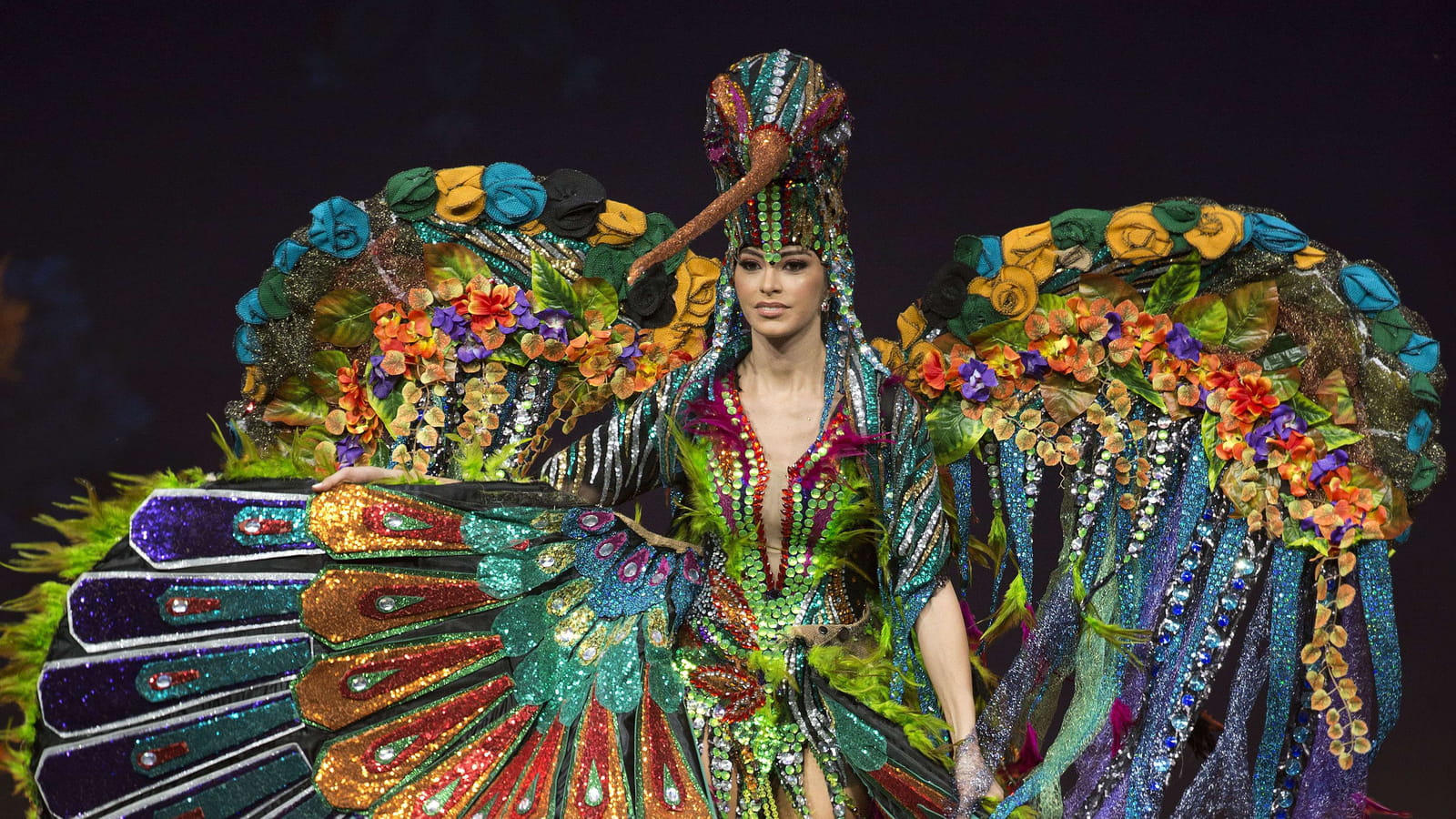 Virginia Limongi, Miss Équateur, colorée
