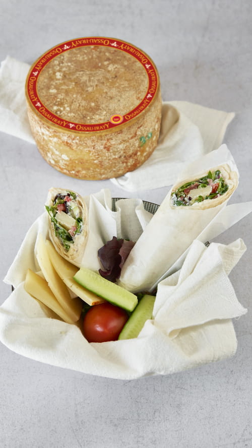 Wrap à l'AOP Ossau-Iraty