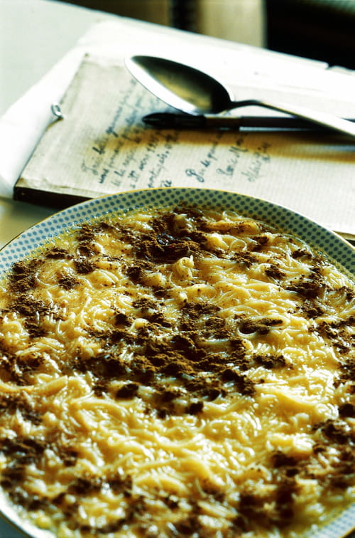 Dessert aux cheveux d’ange (Aletria)