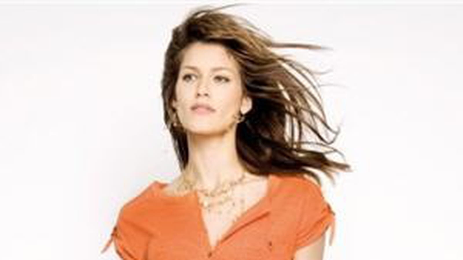 Robe orange de Bérénice