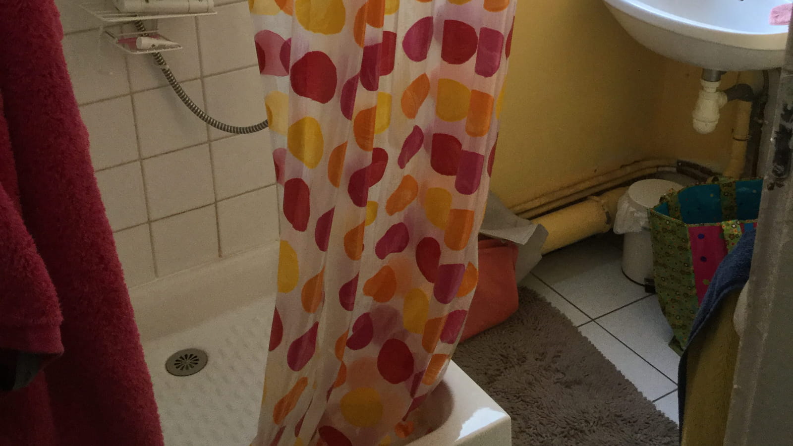 Avant salle de bains