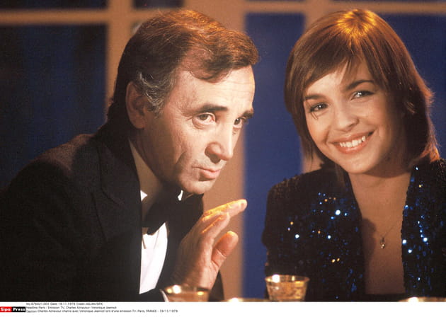 Avec Veronique Jeannot en 1979