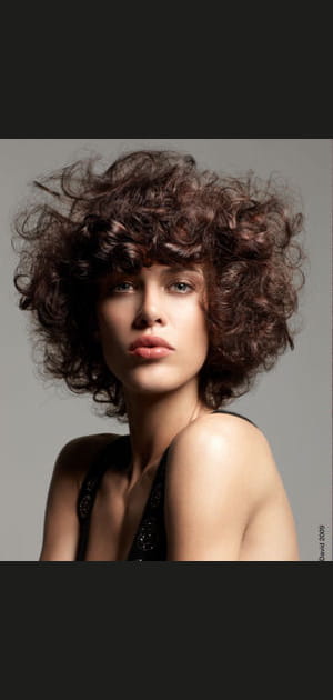 Carr&eacute; souple, version boucl&eacute;e