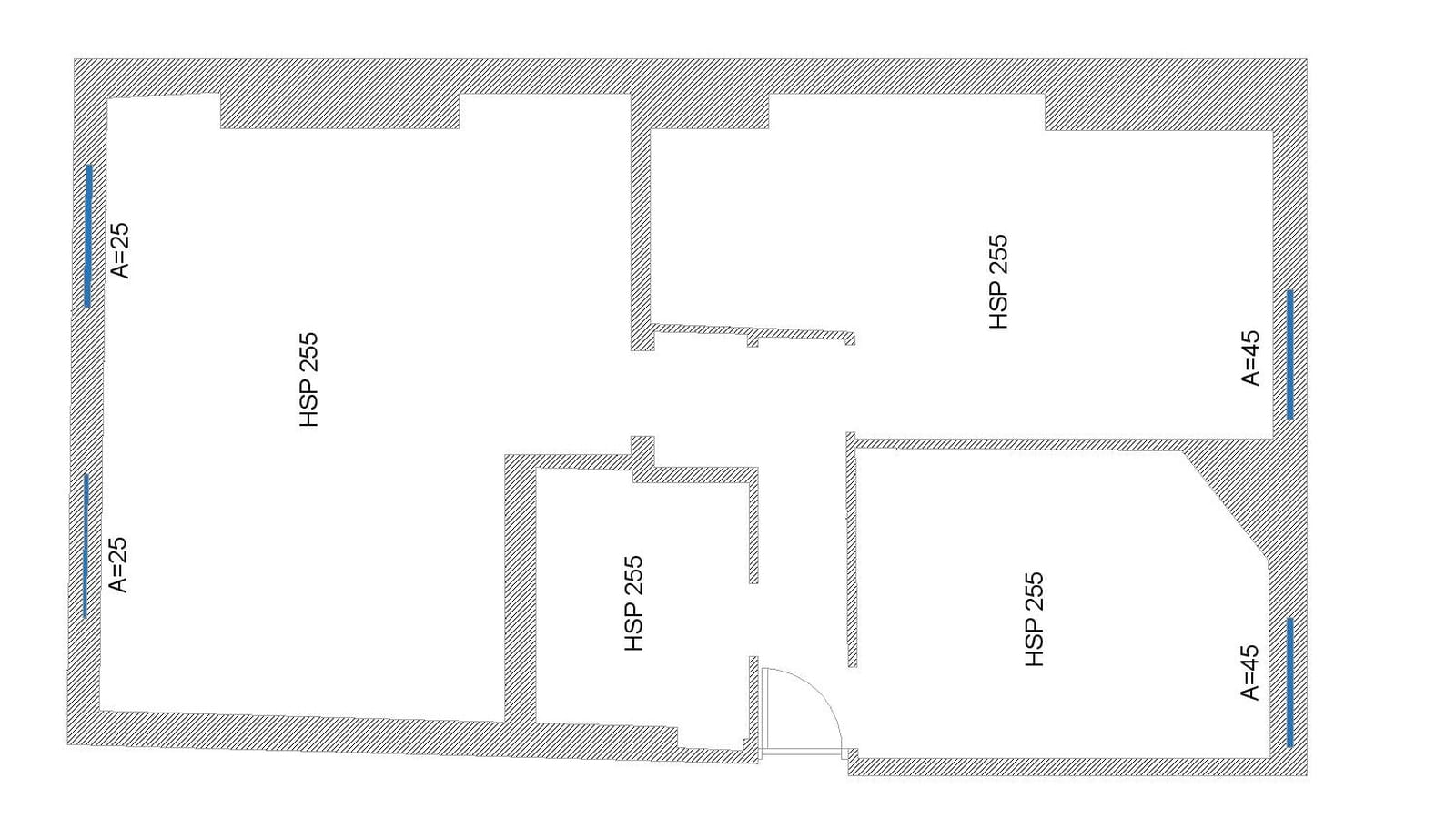 Plan avant travaux 