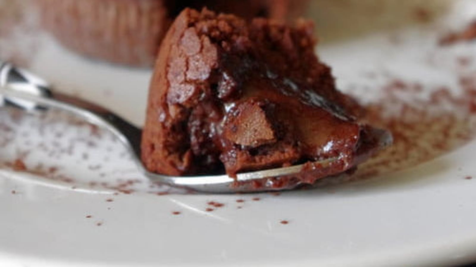 Coulant au chocolat noir