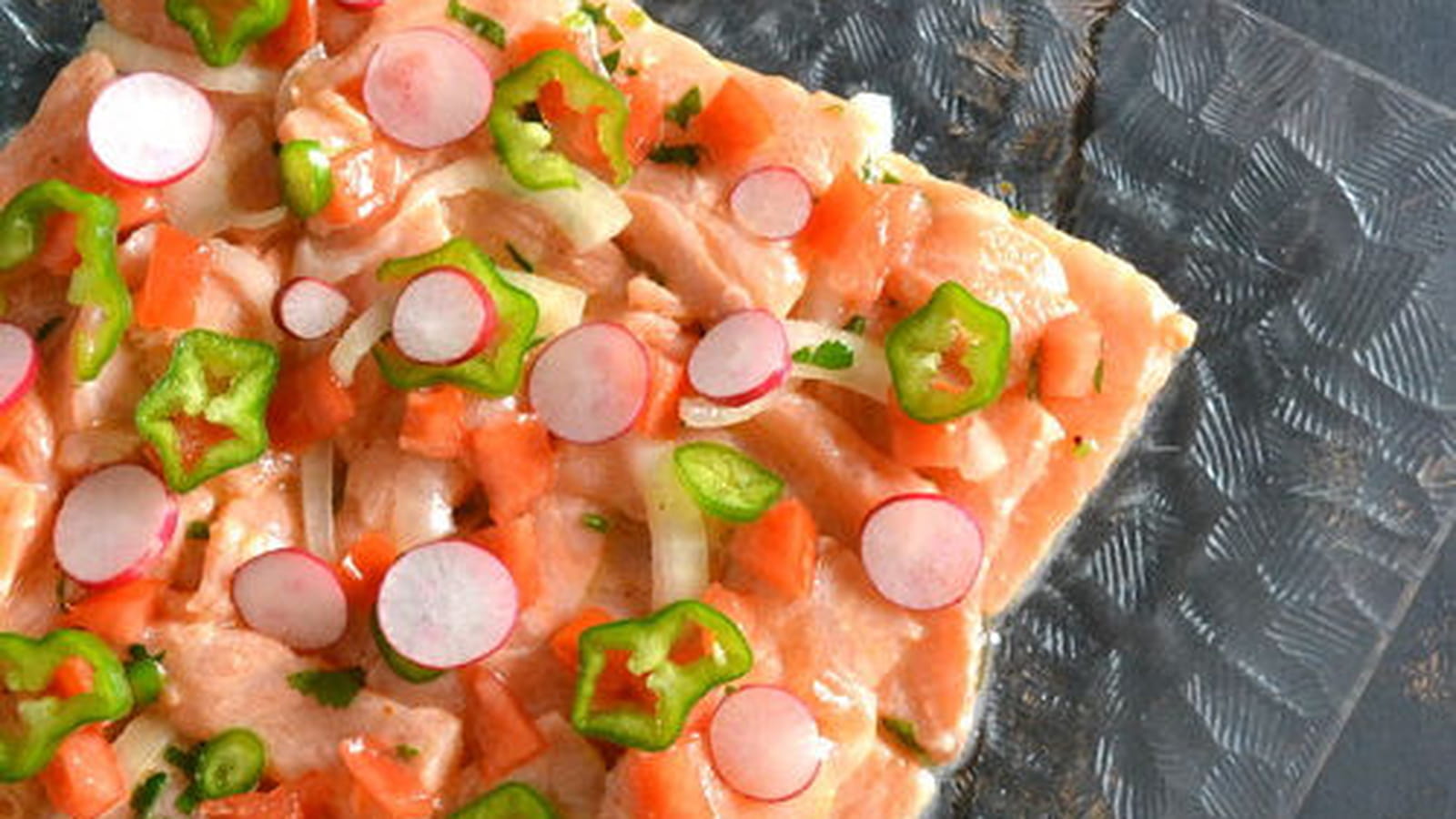 Ceviche de saumon