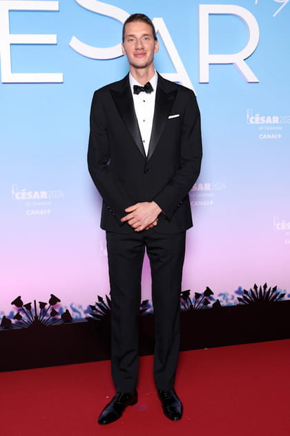 Paul Mirabel en smoking noir Ralph Lauren Purple Label