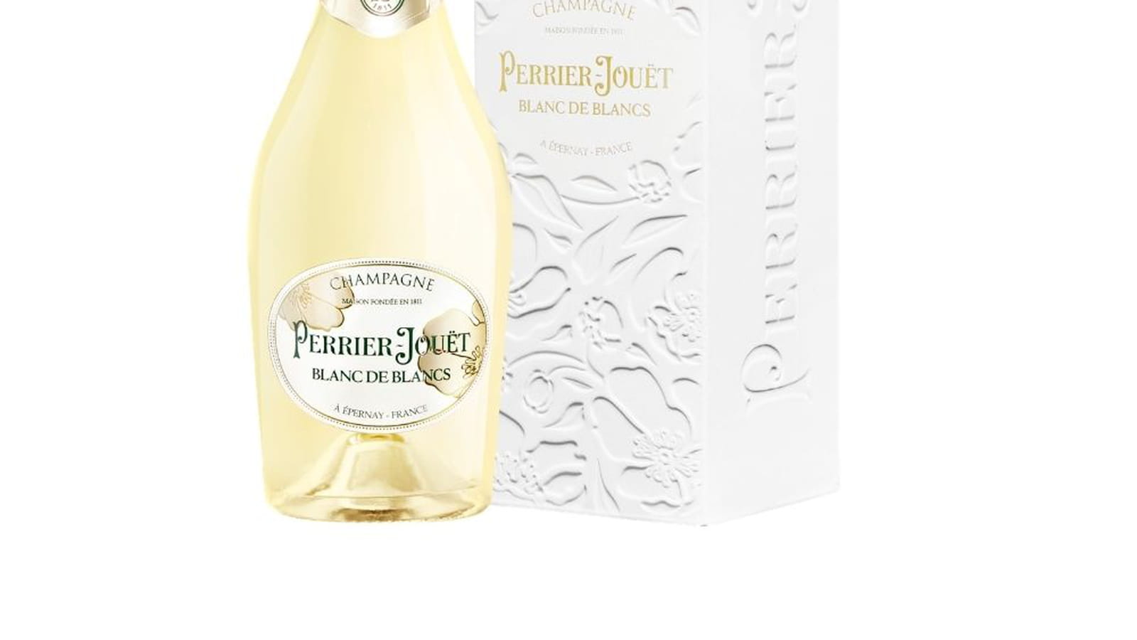 Le Champagne de la Cuvée Blanc de blancs par la Maison Perrier-Jouët