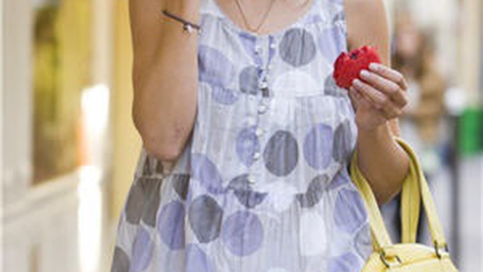 Blouse à pois de La Redoute