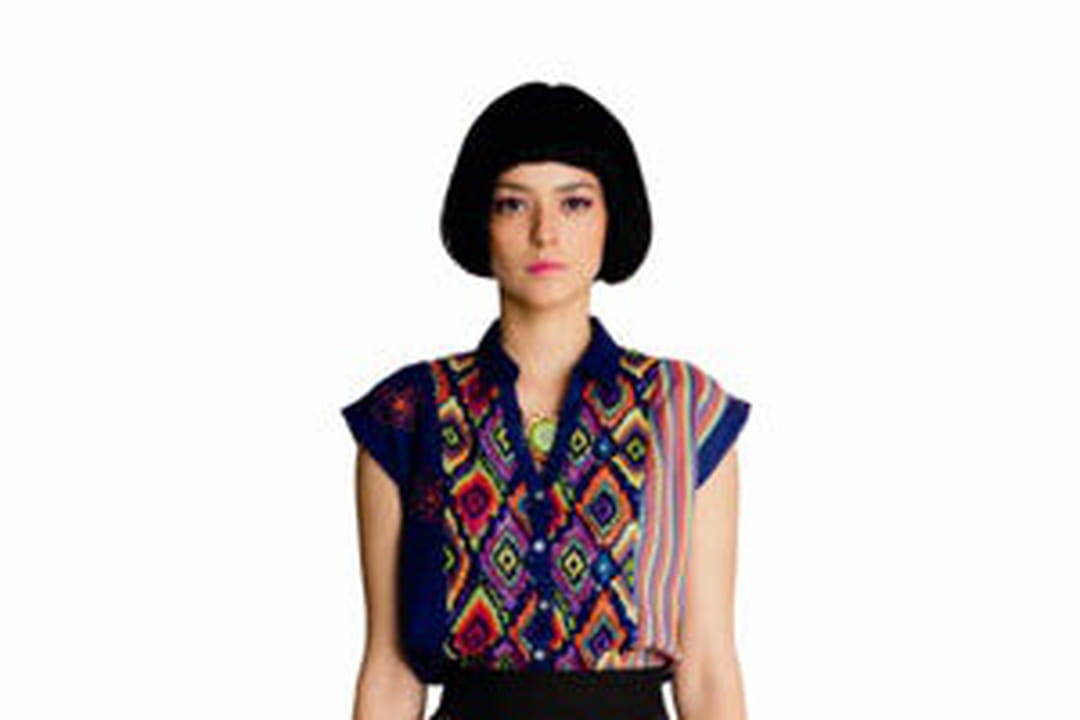 Jupe Fantaisie Crayon Tissaïa - Taille 44 - Noir Et Blanc Motif Moucheté - Doublée - Occasion Très Bon état