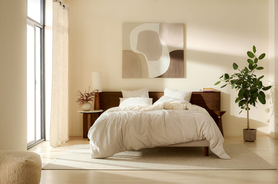 Du linge de lit pour une chambre chic