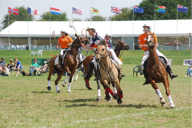 Une équipe de six joueurs