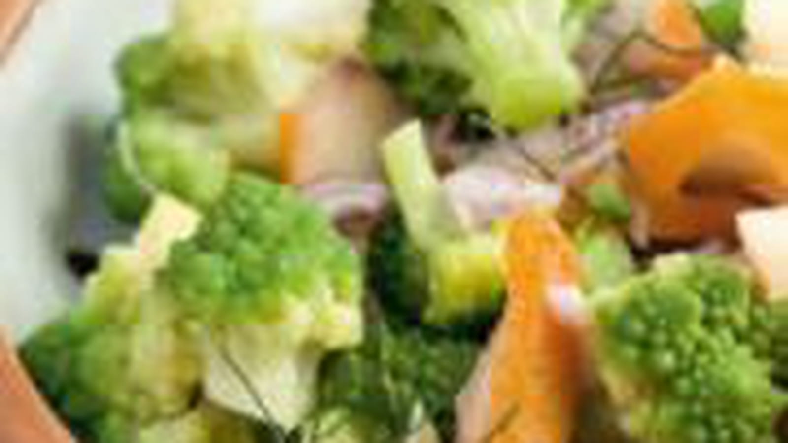 Salade aux trois choux et haddock