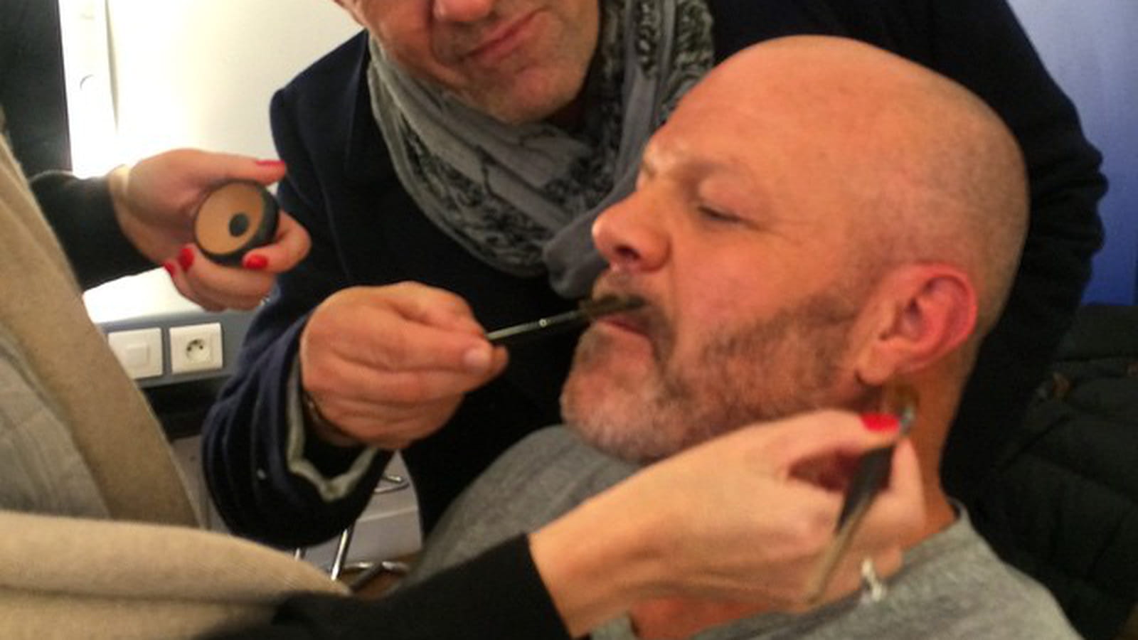 Il est très complice avec ses compères de Top Chef