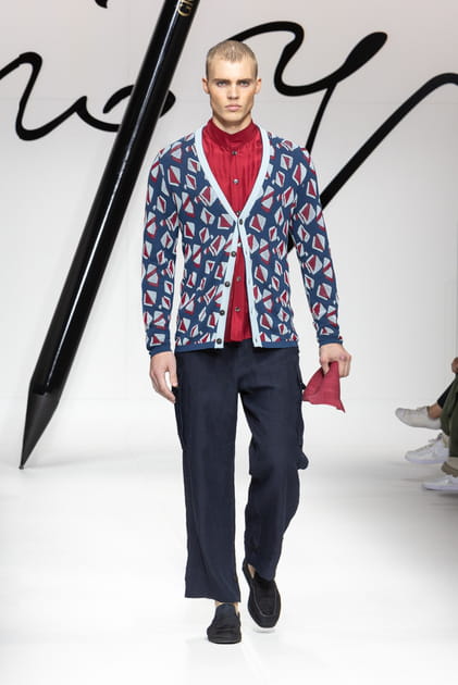 Look 59&nbsp;du d&eacute;fil&eacute; Giorgio Armani