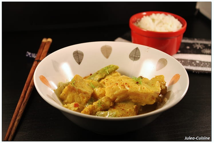 Curry de poisson au lait de coco (Poisson)-image