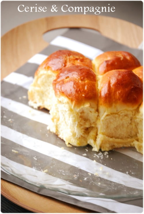 Brioche filante au fromage blanc