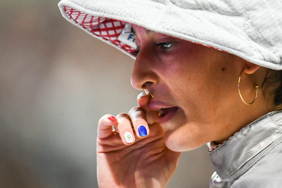 Sara Balzer et sa manucure olympique