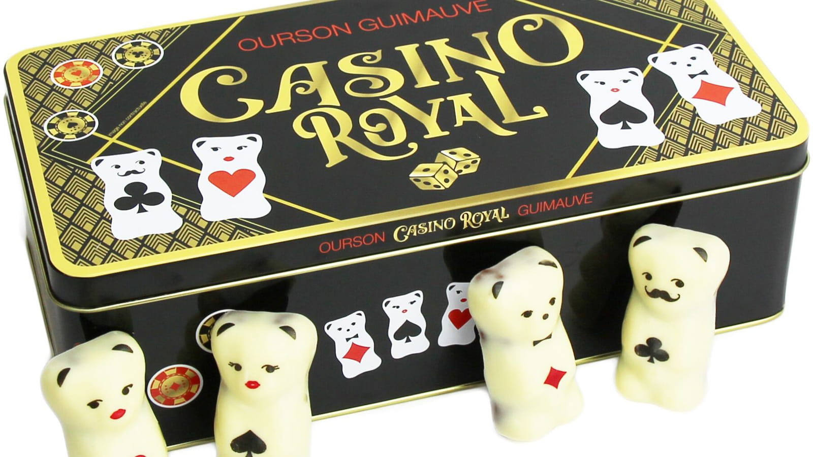 Des oursons à la guimauve Casino Royal de Sophie M