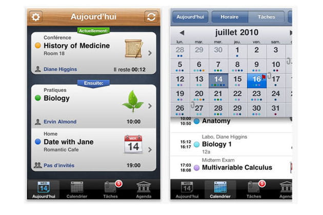 Pour s'organiser en cours : iStudiez Pro