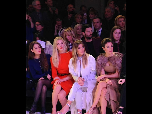 Fashion week : Kim Kardashian au défilé Stéphane Rolland