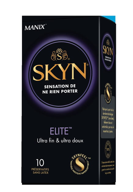 Skyn Elite, ultra-fin sans latex, Manix
