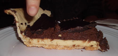 Tarte crousti-fondante aux trois chocolats : la recette facile