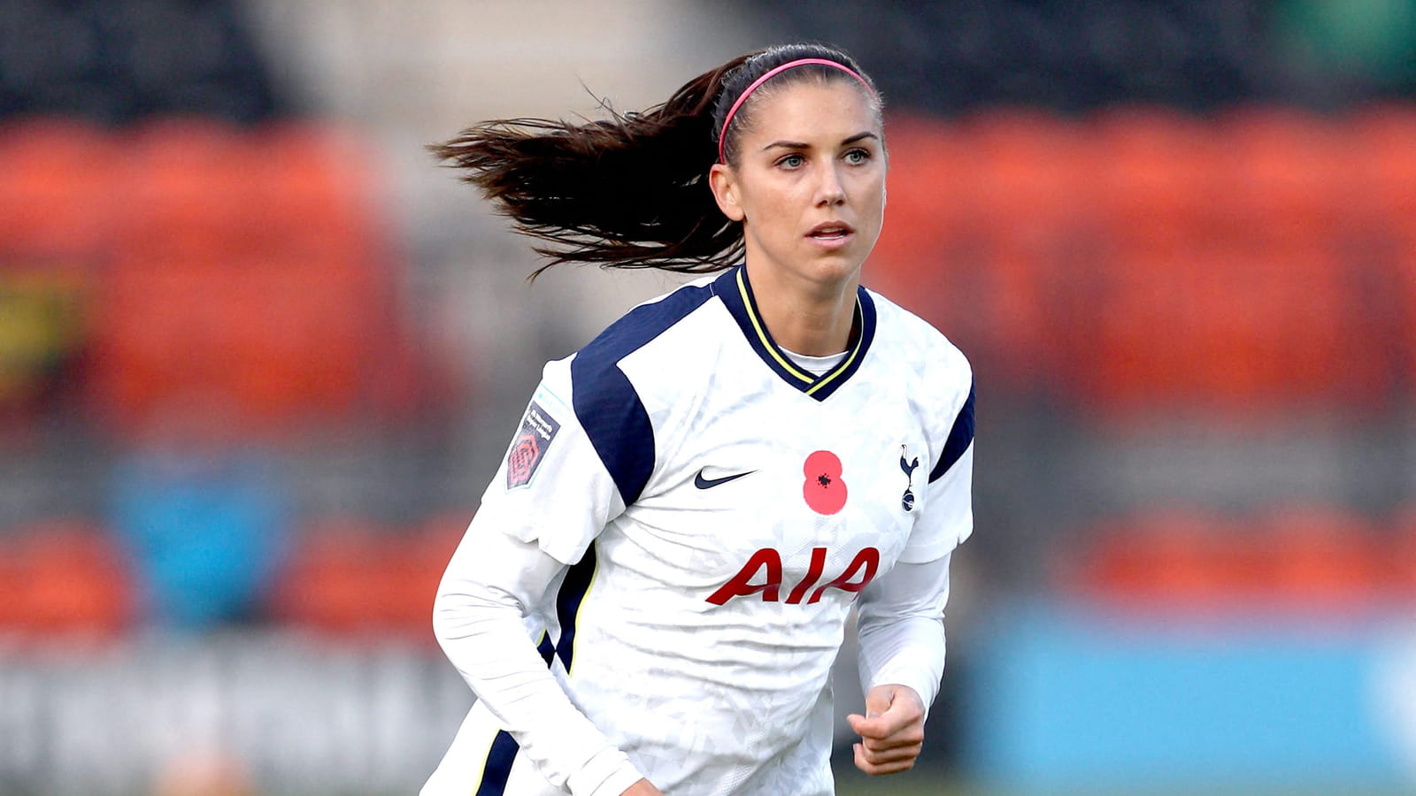 Alex Morgan à Londres en 2020