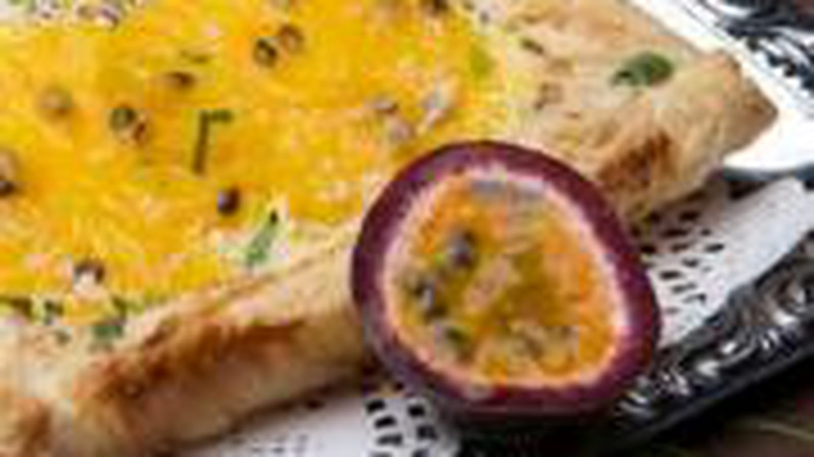 Tarte fine ananas passion