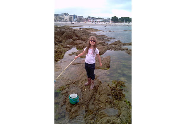 Une princesse à la pêche