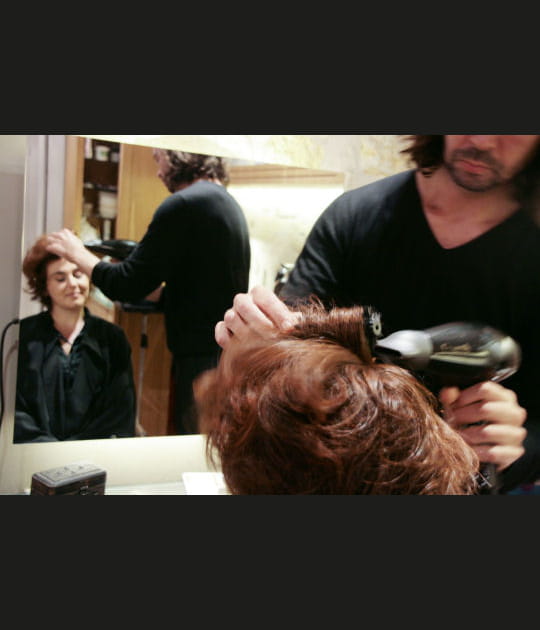 Un brushing chic et &eacute;l&eacute;gant