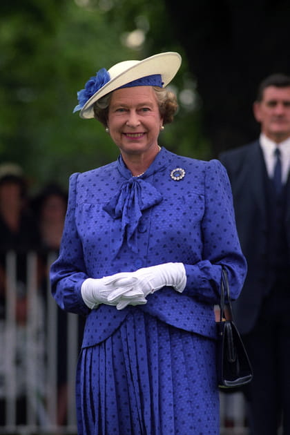 Elisabeth II en 1990