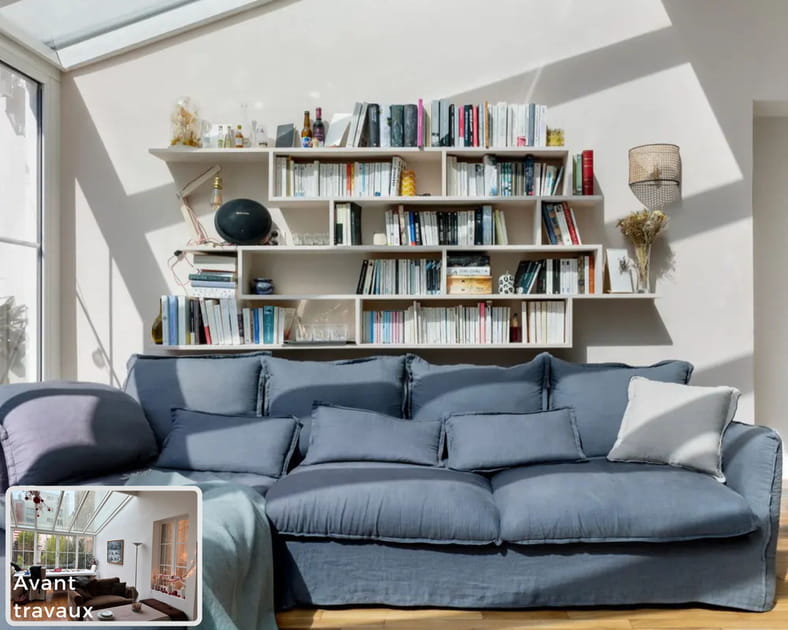 Avant-apr&egrave;s&nbsp;: de la couleur &agrave; tous les &eacute;tages pour cette maison de ville avec v&eacute;randa