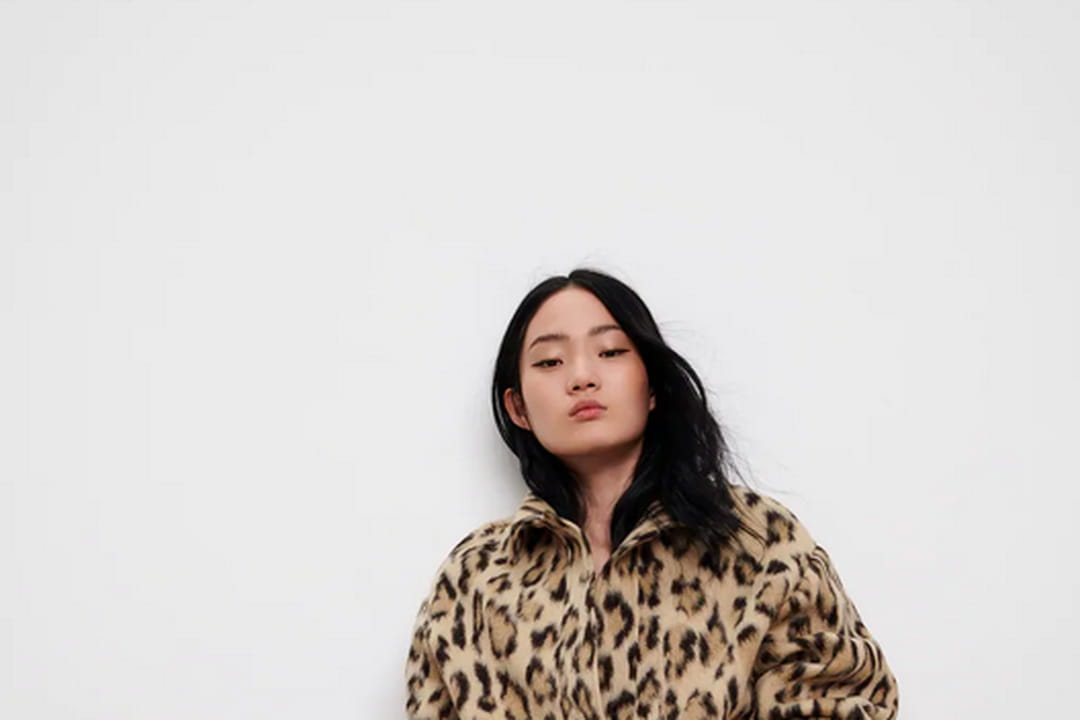 Polo oversize l?�opard de Zara