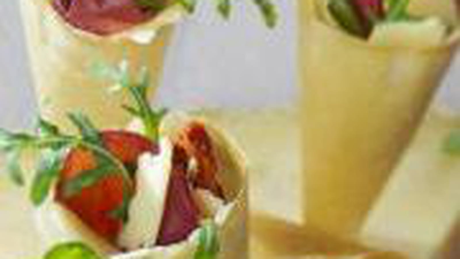 Salade italienne en cornet au Salers®