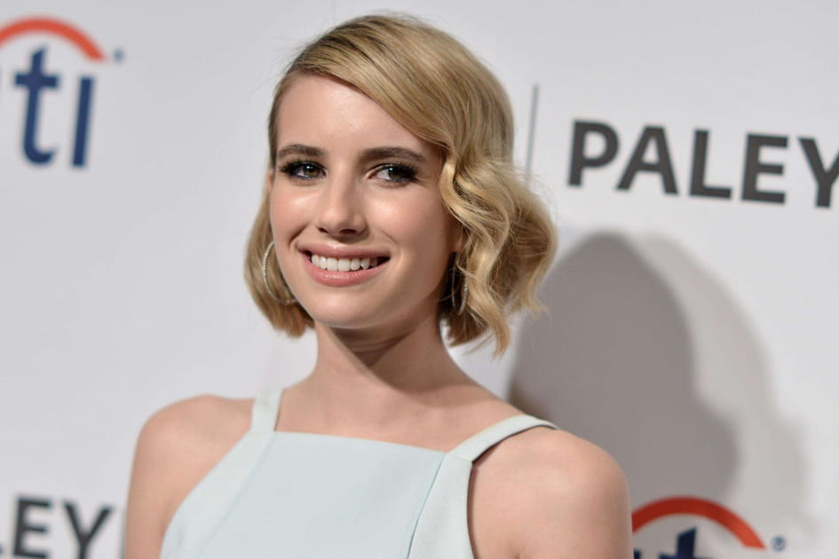 Le carr&eacute; wavy d'Emma Roberts