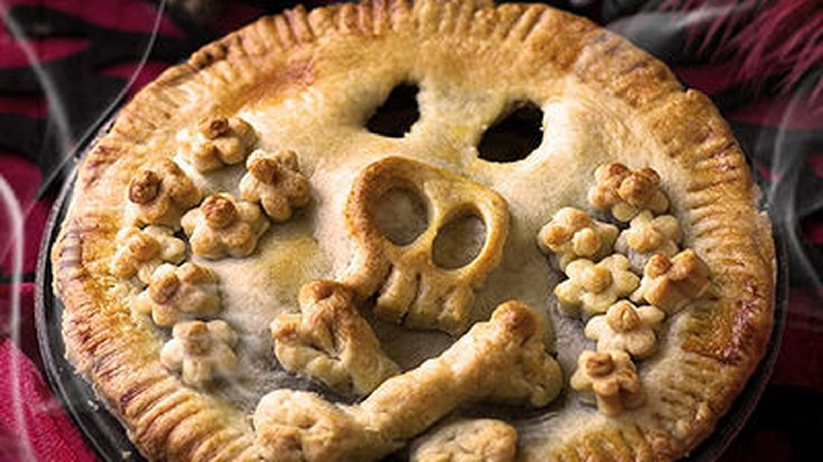 Tarte aux pommes de Blanche Neige pour Halloween