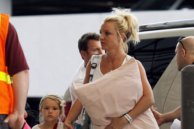 Britney Spears jamais sans son (gros) oreiller