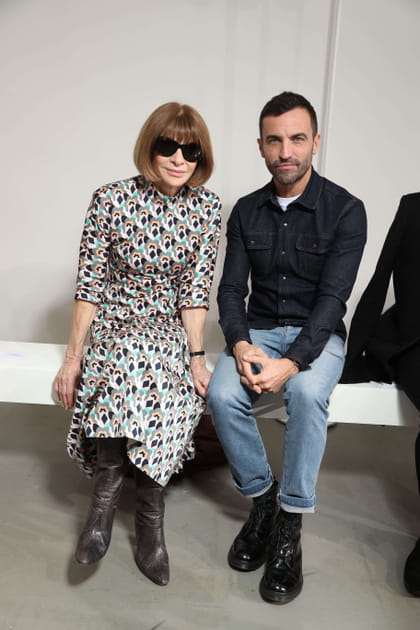 Anna Wintour et Nicolas Ghesquiere