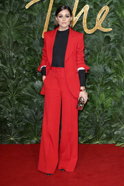 Olivia Palermo en Victoria Bechkam