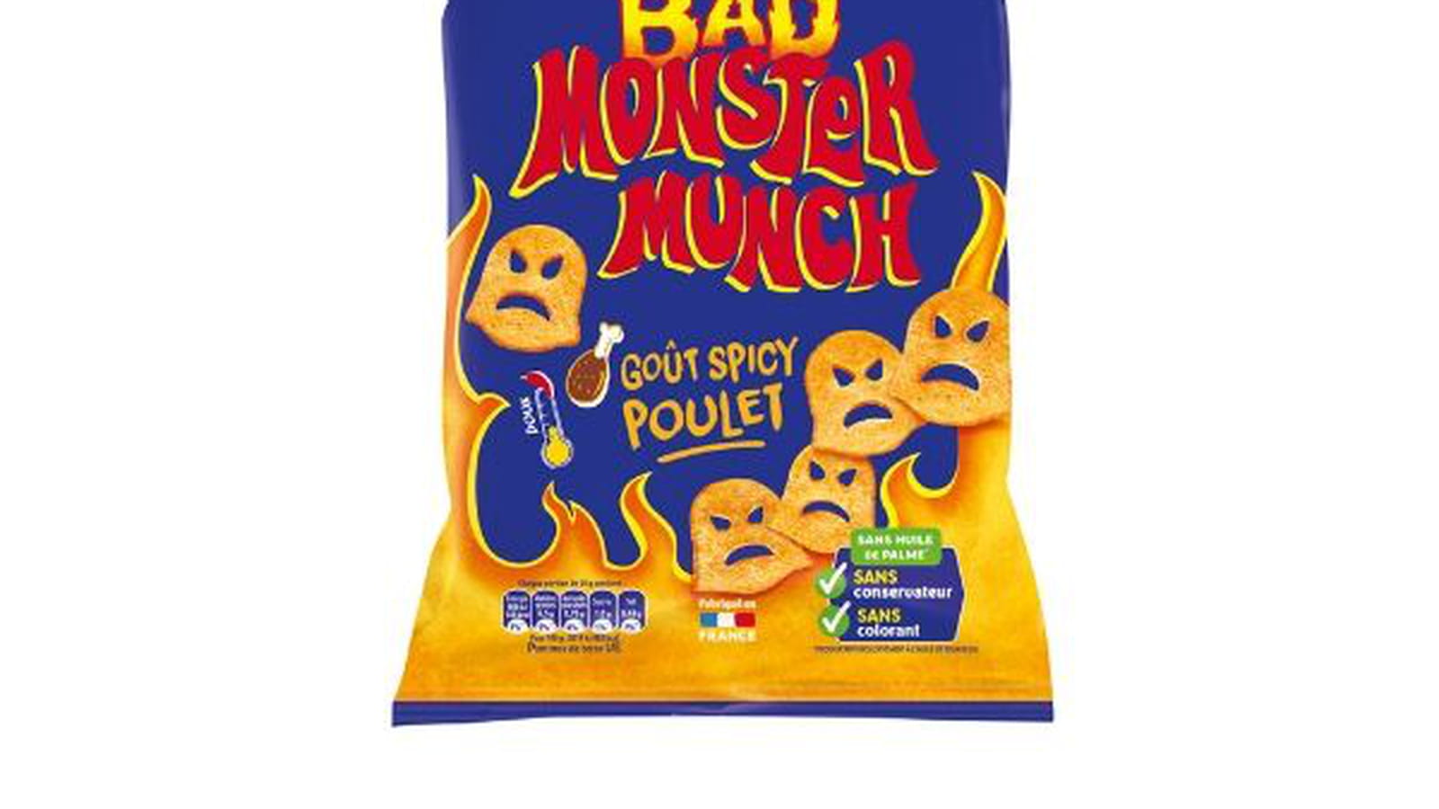 Les nouvelles saveurs Monster Munch