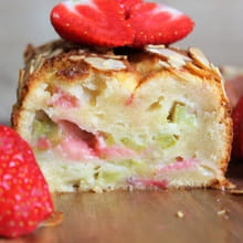 Cake fraises rhubarbe : Etape 7