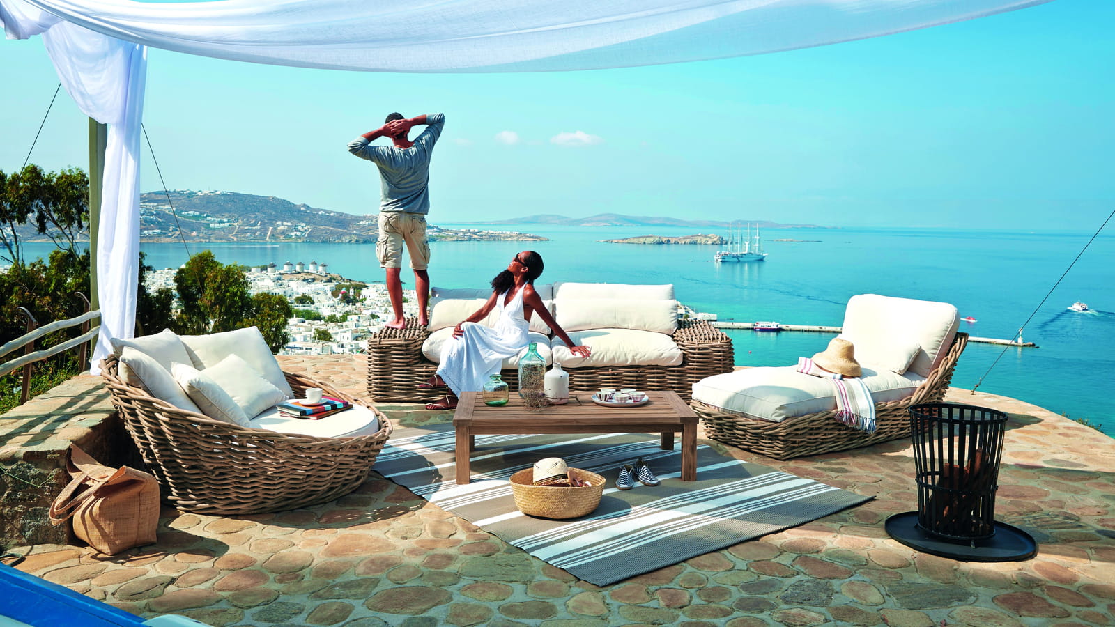 Salon de jardin Saint Tropez de Maisons du Monde