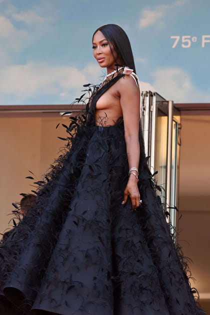 Naomi Campbell, &agrave; la projection de Heojil Kyolshim (Decision To Leave) le 23&nbsp;mai