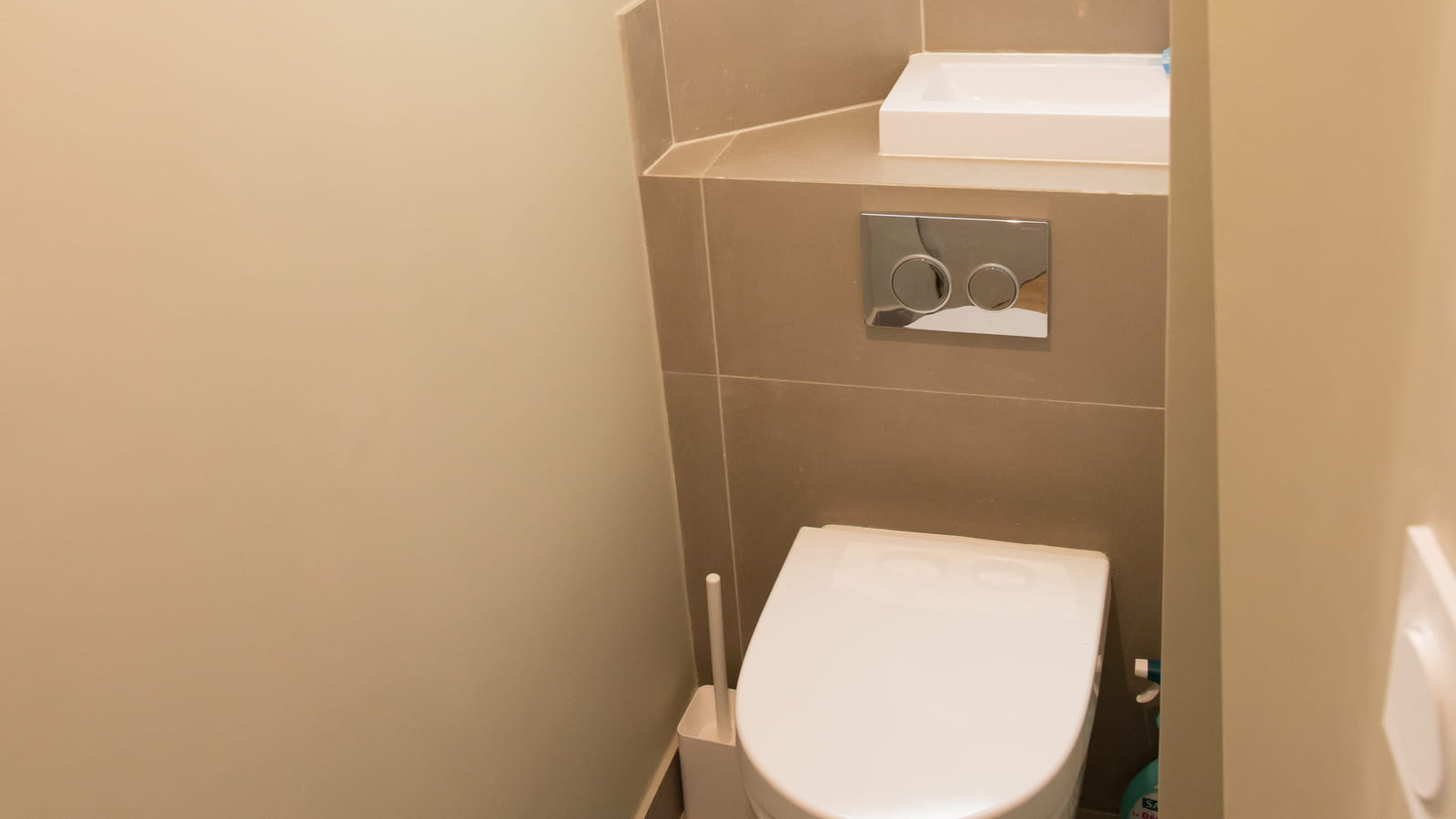 Toilettes après