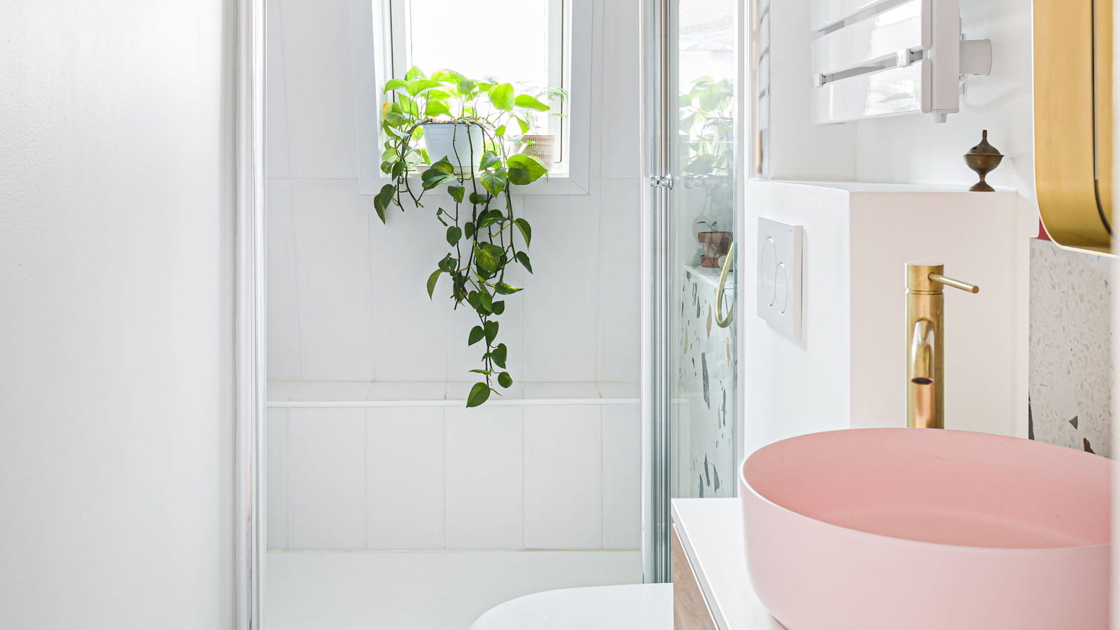 Salle d'eau après 