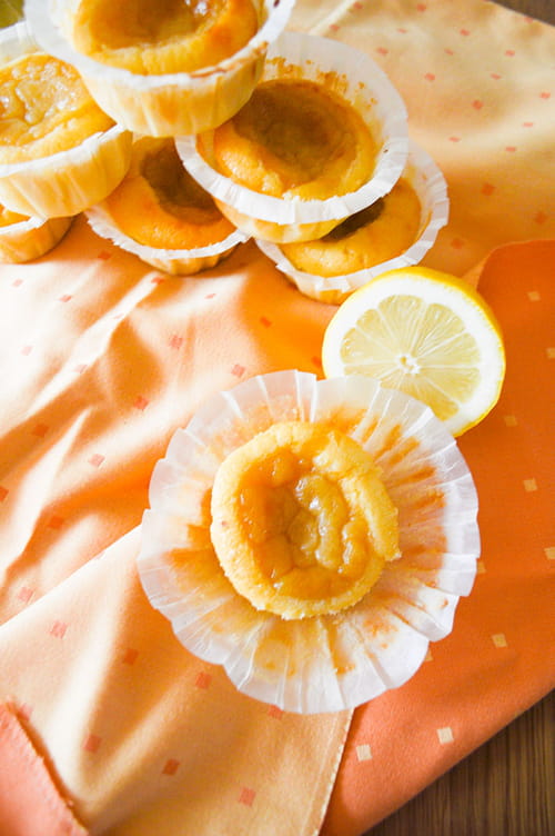 Muffins moelleux coeur citron