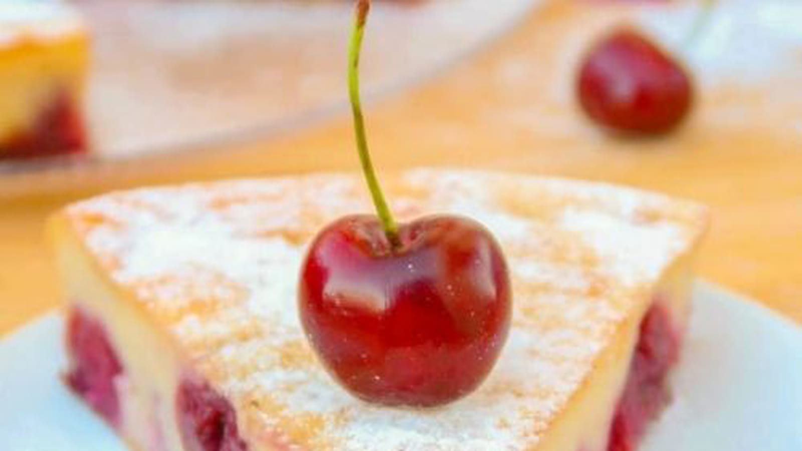 Clafoutis aux cerises {vegan}