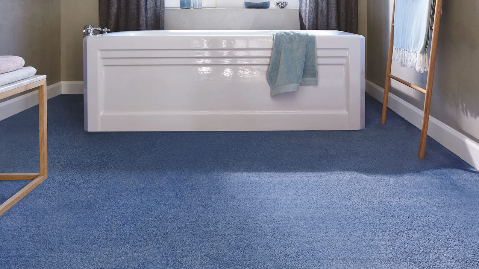 Moquette salle de bains